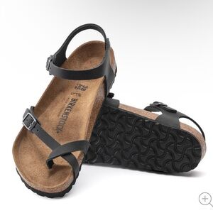 NWT BIRKENSTOCK TAORMINA black) 7-7.5 (38) R/W